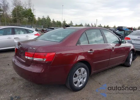 2008 Hyundai Sonata Gls from USA, damaged, VIN 5NPET46C78H337964